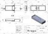 MIRAGGIO Umywalka TONI 650 L (MIRASOFT) 8814237